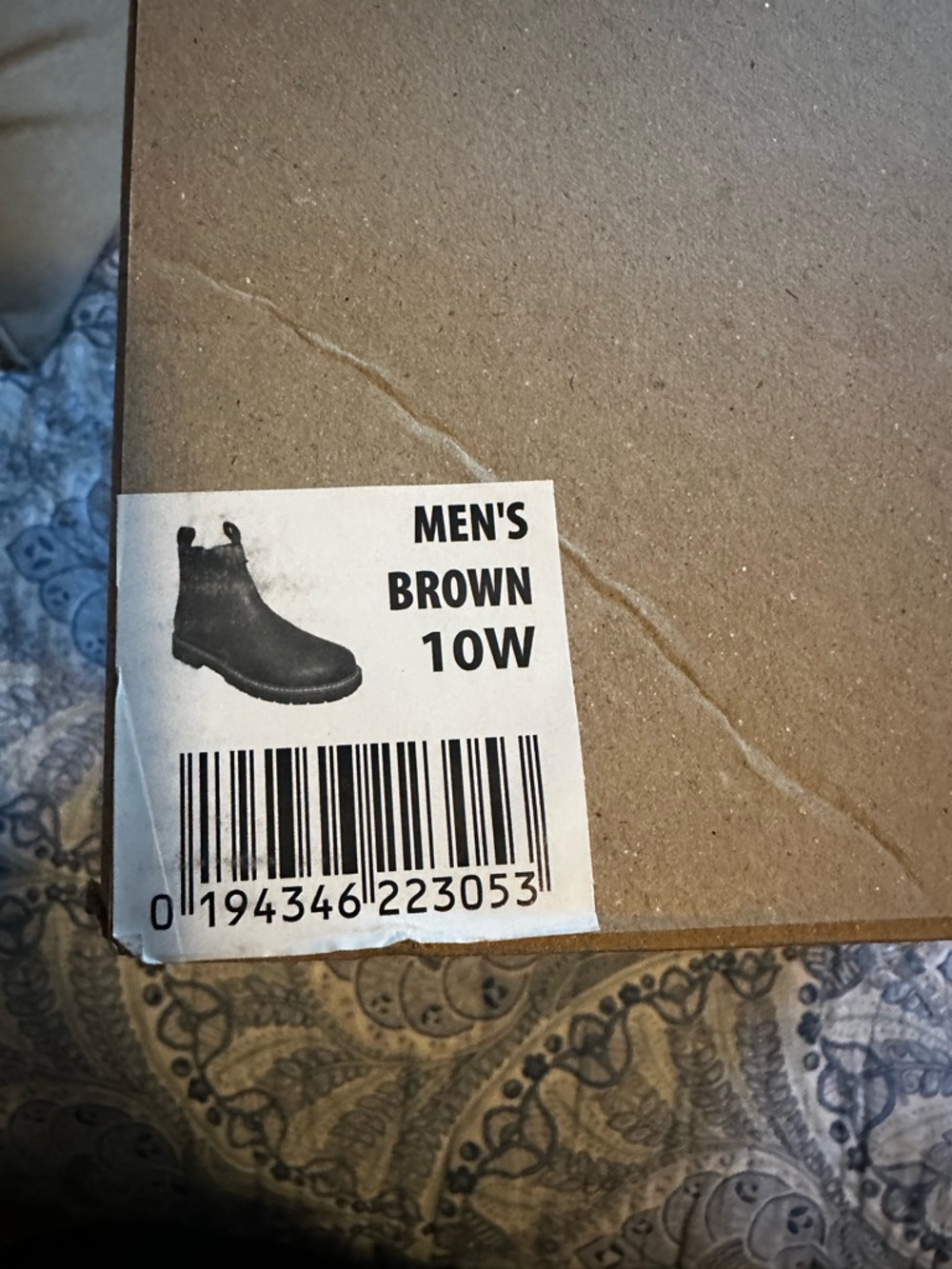 NIB Portland Men's Black Chelsea Boots - Pull-On - Picture 8 of 8